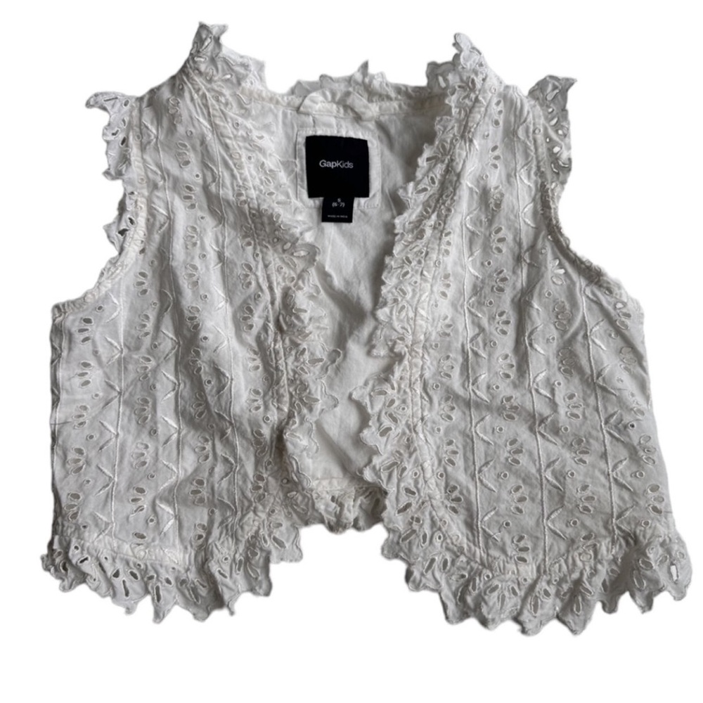Gap Lace Eyelet Vest